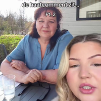 Meisje sloopt kudtreaguurders 