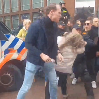 Gezelligheid in Nijmegen tijdens het Nationaal Protest